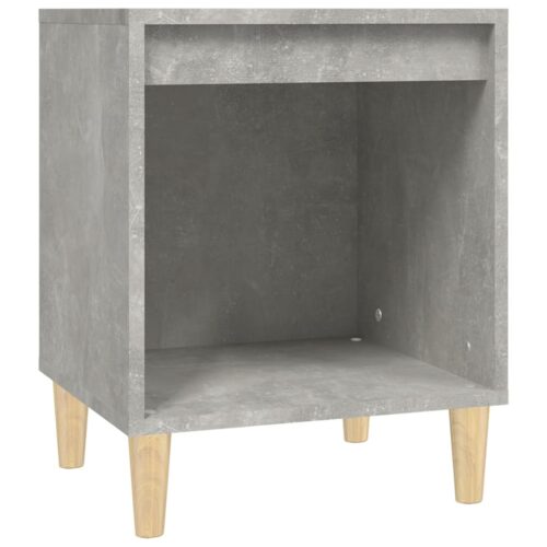 Bedside Cabinets 2pcs Concrete Grey 40x35x50cm - Image 5