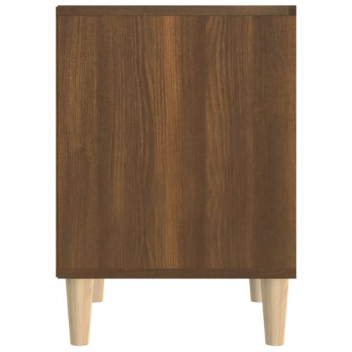 Bedside Cabinets 2pcs Brown Oak 40x35x50cm - Image 7