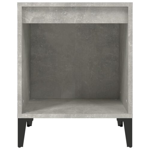 Bedside Cabinets 2pcs Concrete Grey 40x35x50cm - Image 6