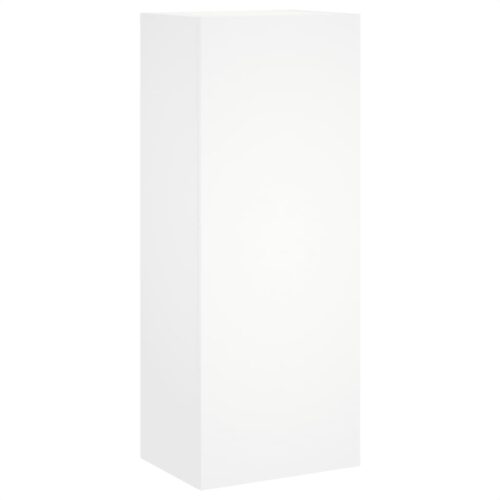 TV Wall Cabinet White 40.5x30x102cm Engineered Wood - Image 2