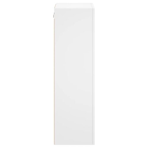 TV Wall Cabinet White 40.5x30x102cm Engineered Wood - Image 8