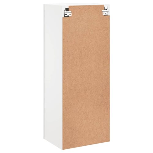 TV Wall Cabinet White 40.5x30x102cm Engineered Wood - Image 9