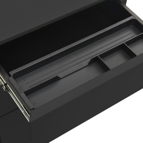 Mobile File Cabinet Anthracite 39x45x60cm Steel - Image 6