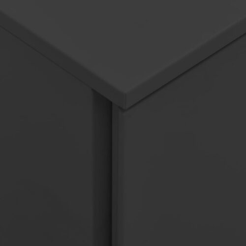 Mobile File Cabinet Anthracite 39x45x60cm Steel - Image 10