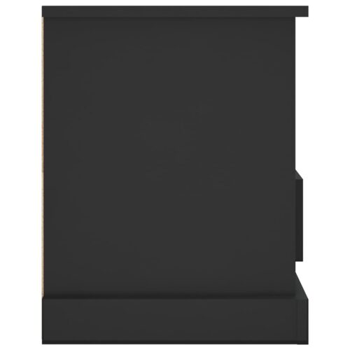 TV Cabinet Black 93x35.5x45cm Engineered Wood - Image 7
