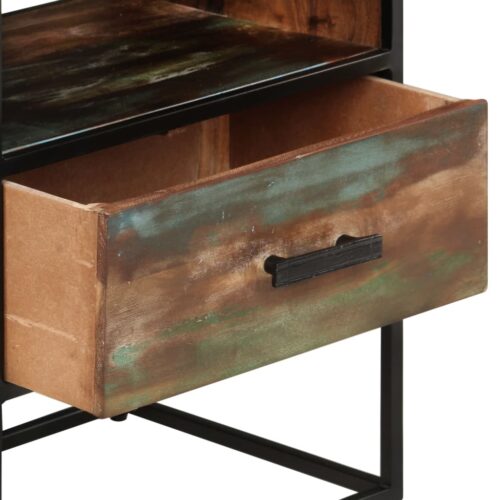 Bed Cabinet 40x30x50cm Solid Reclaimed Wood - Image 7