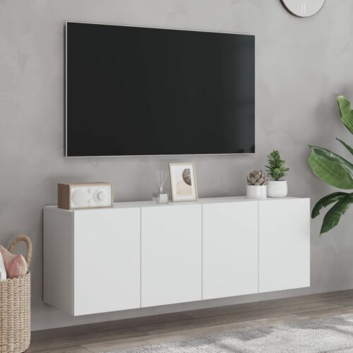 TV Cabinets Wall-Mounted 2 pcs White 60x30x41 cm - Image 4