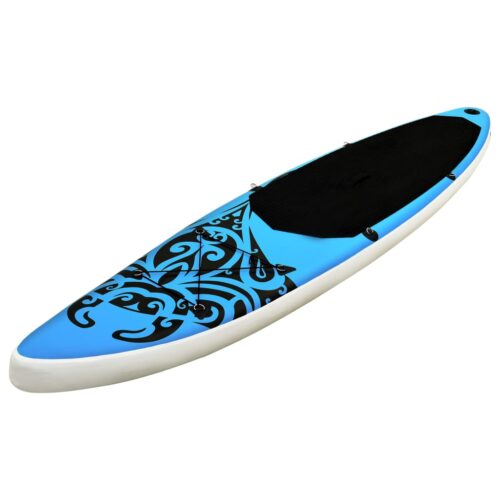 Inflatable Stand Up Paddleboard Set 320x76x15cm Blue - Image 2