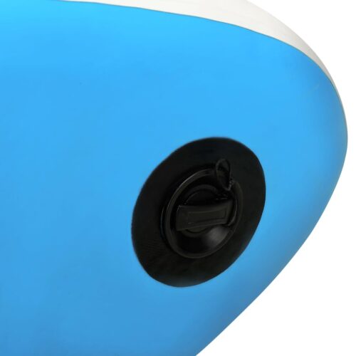 Inflatable Stand Up Paddleboard Set 320x76x15cm Blue - Image 9