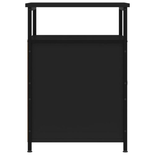 Bedside Cabinets 2pcs Black 40x42x60cm Engineered Wood - Image 8