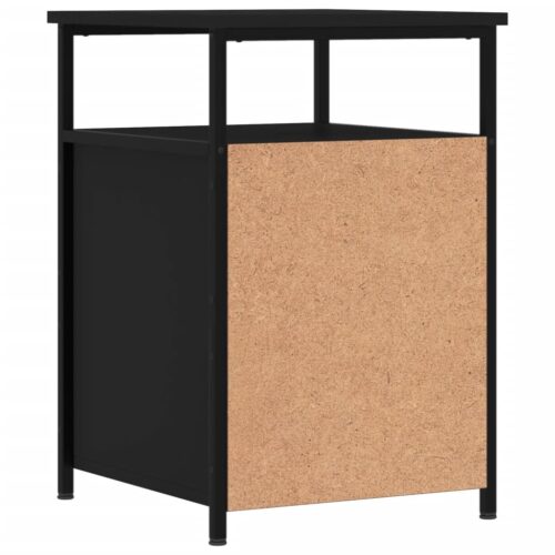 Bedside Cabinets 2pcs Black 40x42x60cm Engineered Wood - Image 9
