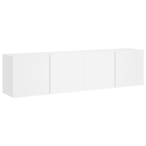 TV Cabinets Wall-mounted 2pcs White 80x30x41cm - Image 2