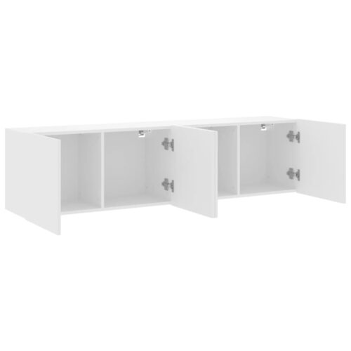 TV Cabinets Wall-mounted 2pcs White 80x30x41cm - Image 6