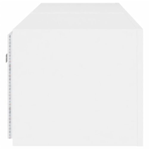 TV Wall Cabinets with LED 2pcs White 80x35x31cm - Image 10