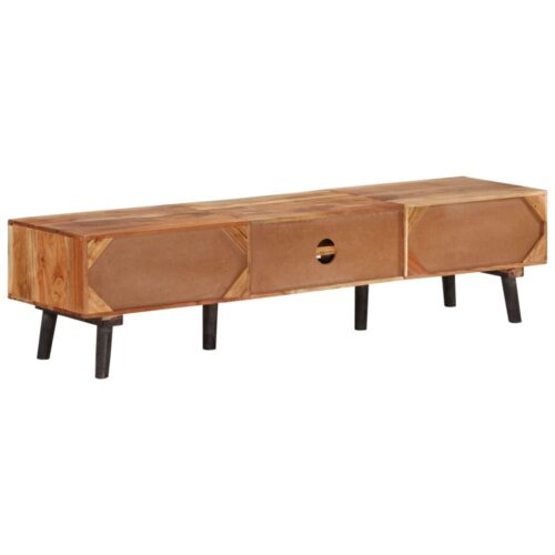 TV Cabinet 145x35x35cm Solid Wood Acacia - Image 5