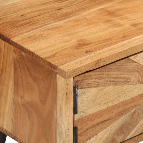 TV Cabinet 145x35x35cm Solid Wood Acacia - Image 6