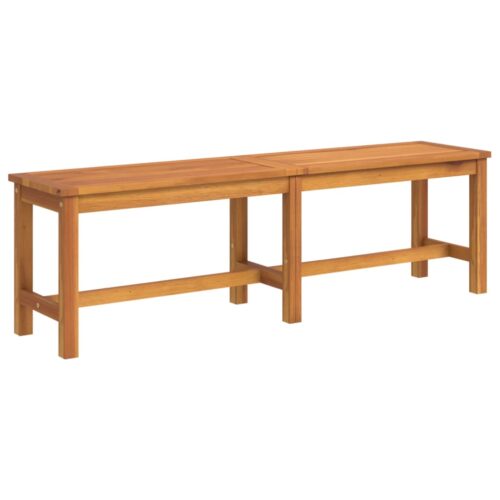 Wooden Garden Bench Outdoor Patio Lounge Seater Chair Seat Solid Acacia Wood