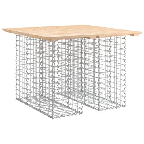 Garden Bench Gabion Design 100x102x72cm Solid Wood Pine