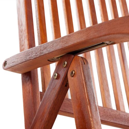 Folding Garden Chairs 6pcs Solid Wood Acacia - Image 6