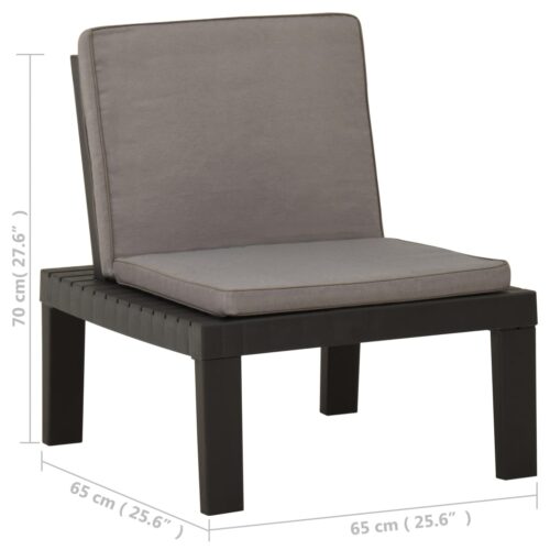 Outdoor Patio Chair Garden Lounge Dining Sofa Seat - Image 6