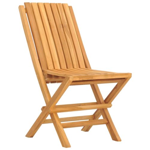 Folding Garden Chairs 4pcs 47x47x89cm Solid Wood Teak