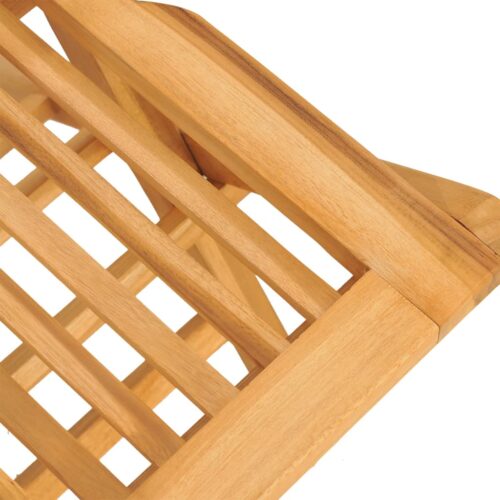 Folding Garden Chairs 6pcs 47x62x90cm Solid Wood Teak - Image 5