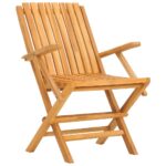 Folding Garden Chairs 8pcs 61x67x90cm Solid Wood Teak