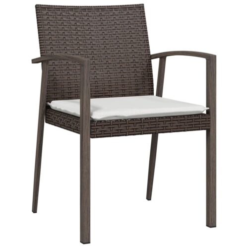 2x Patio Chairs Outdoor Garden Lounge Dining Bistro Wicker Rattan Sofa Seats
