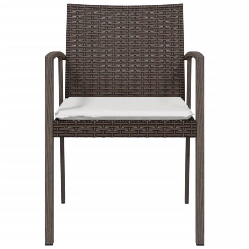 2x Patio Chairs Outdoor Garden Lounge Dining Bistro Wicker Rattan Sofa Seats - Image 5