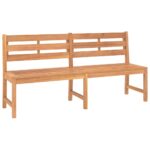 Garden Bench 180cm Solid Teak Wood