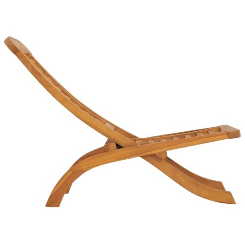 Folding Garden Chair Solid Teak Wood - Image 4