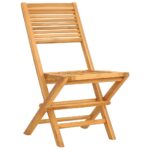 Folding Garden Chairs 4pcs 47x62x90cm Solid Wood Teak
