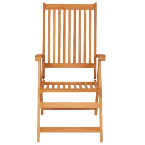 Garden Chairs 6pcs with Cream Cushions Solid Teak Wood - Image 4