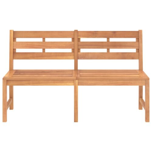 Garden Bench 150cm Solid Teak Wood - Image 3