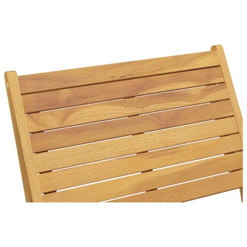 Garden Chair with Footrest Solid Wood Teak - Image 9
