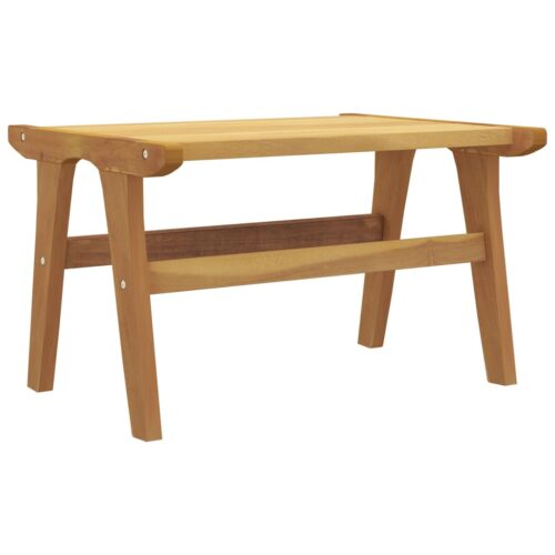 Garden Chair with Footrest Solid Wood Teak - Image 11