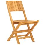 Folding Garden Chairs 2pcs 47x61x90cm Solid Wood Teak