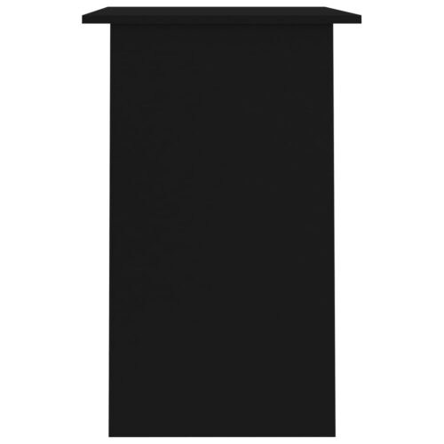 Desk Black 90x50x74cm Engineered Wood - Image 5
