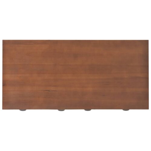 Desk with 3 Drawers 110x50x78cm Solid Fir Wood - Image 6
