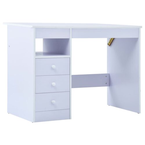 Children Drawing Study Desk Tiltable White - Image 3