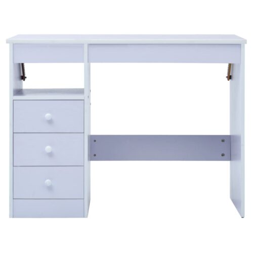 Children Drawing Study Desk Tiltable White - Image 4