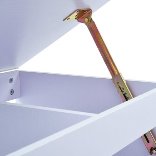 Children Drawing Study Desk Tiltable White - Image 10