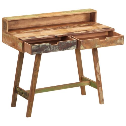 Desk Solid Reclaimed Wood - Image 3