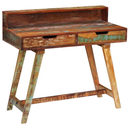 Desk Solid Reclaimed Wood - Image 10