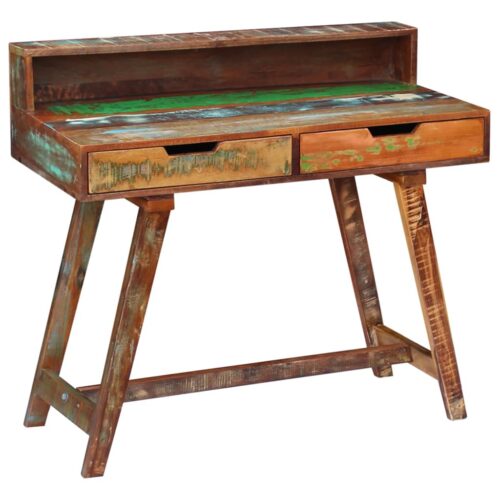 Desk Solid Reclaimed Wood - Image 11