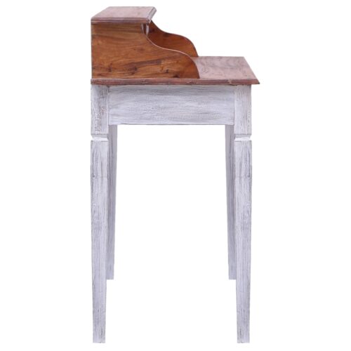 Writing Desk with Drawers 90x50x101cm Solid Reclaimed Wood - Image 4