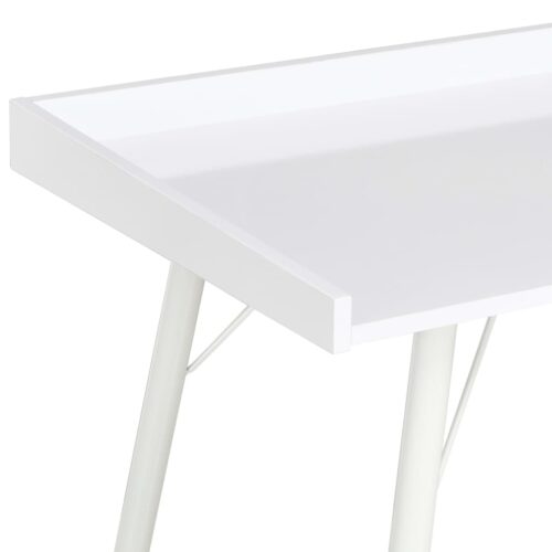 Desk White 90x50x79cm - Image 4