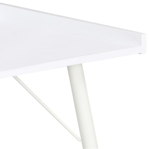 Desk White 90x50x79cm - Image 5