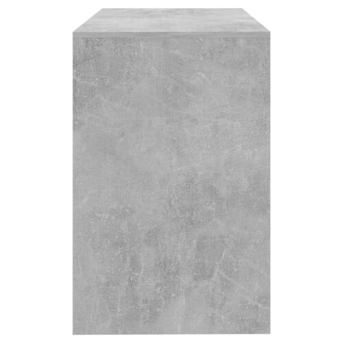Desk Concrete Grey 101x50x76.5cm Engineered Wood - Image 6