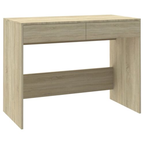 Desk Sonoma Oak 101x50x76.5cm Engineered Wood